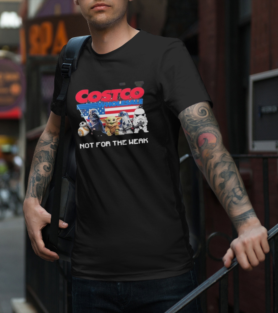 Costco Wholesale Star Wars Characters Not For The Weak T-Shirt