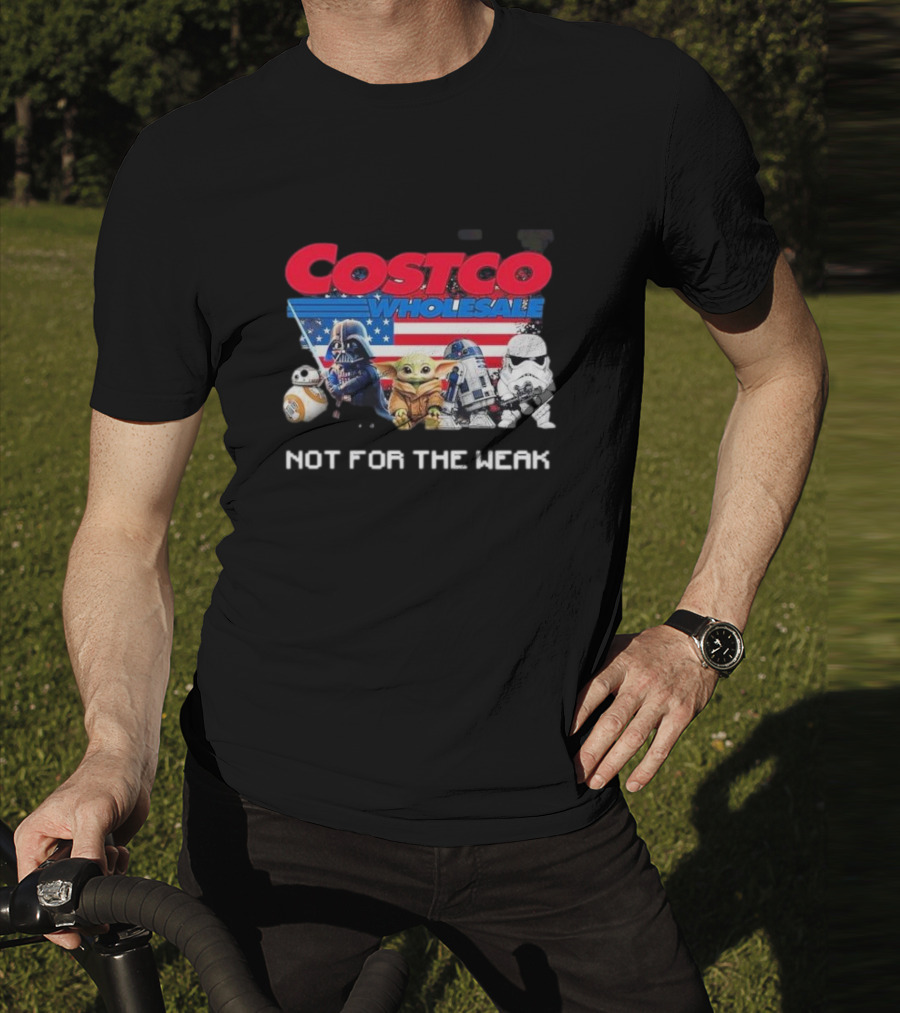 Costco Wholesale Star Wars Characters Not For The Weak T-Shirt