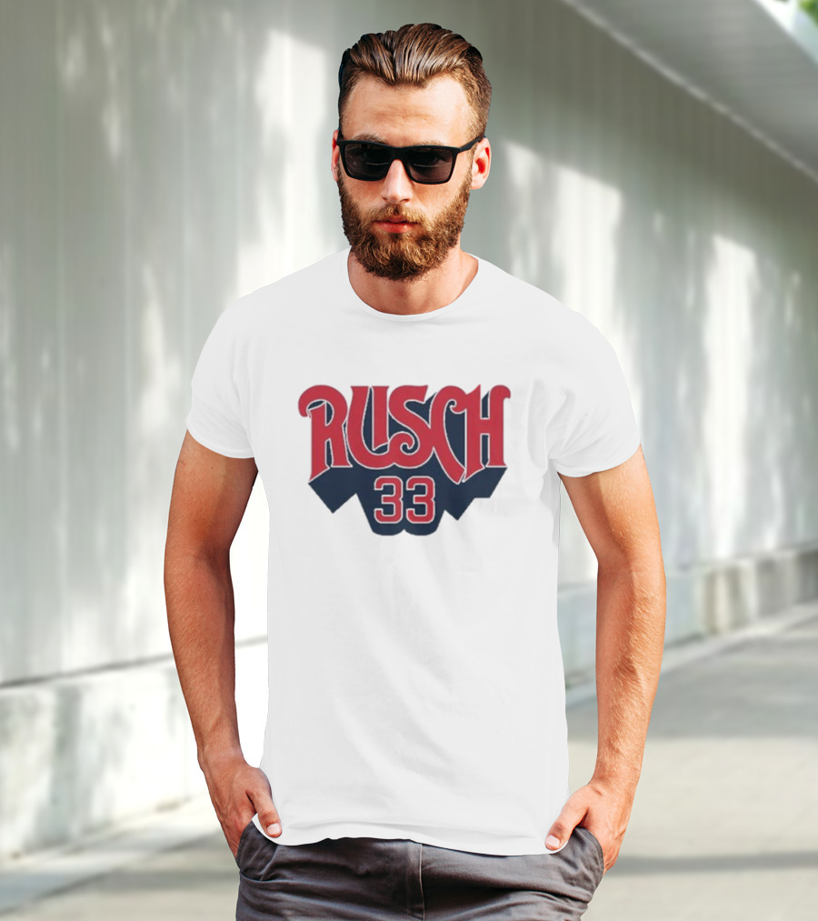 Rusch 33 Glendon Rusch Sports Number T-Shirt