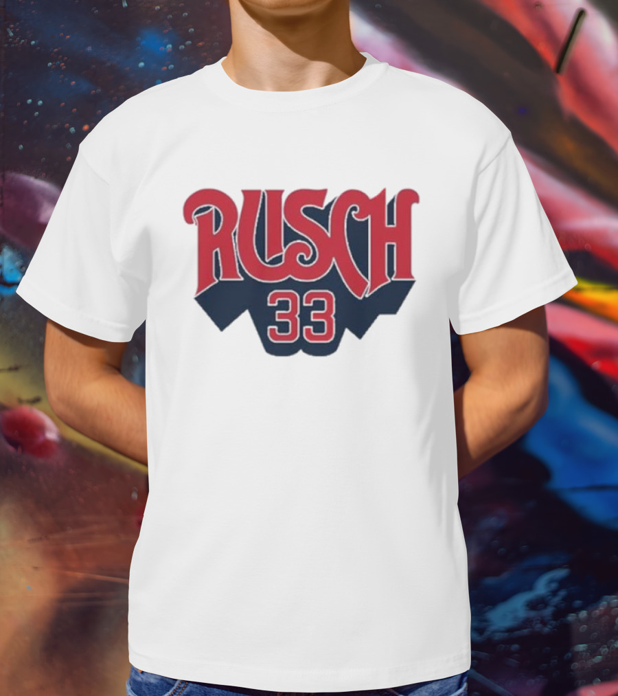 Rusch 33 Glendon Rusch Sports Number T-Shirt