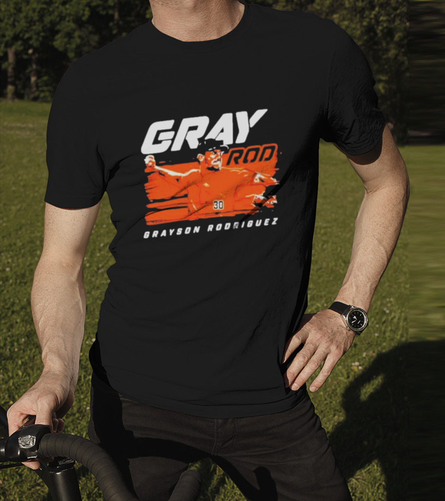 GRAY ROD Grayson Rodriguez Baltimore Orioles Baseball 30 T-Shirt