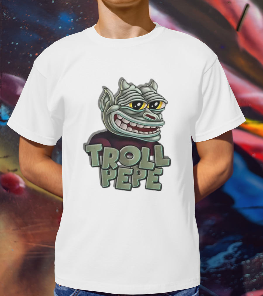 Harambe Troll Pepe Face Meme Humor T-Shirt