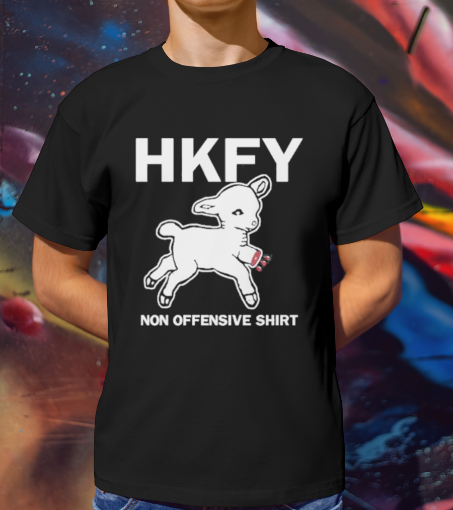 HKFY Non Offensive Shirt Cute Lamb With Sausages T-Shirt
