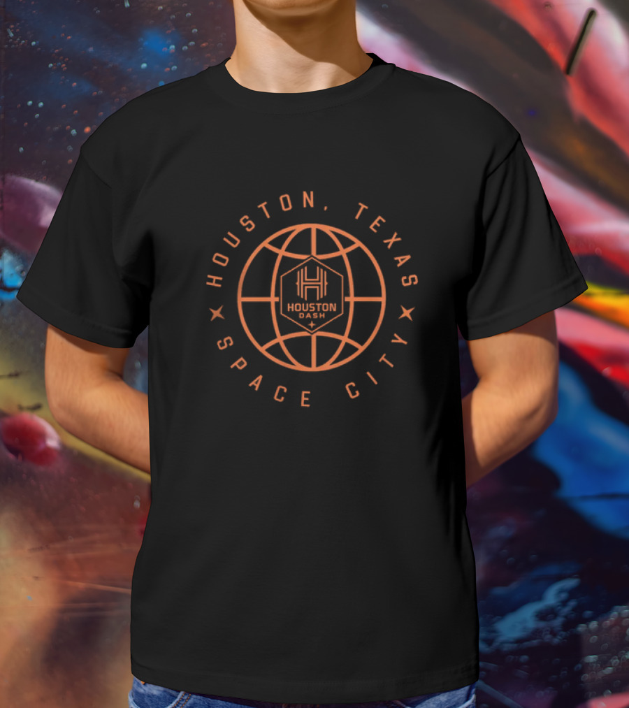 Houston Dash Space City Houston Texas T-Shirt