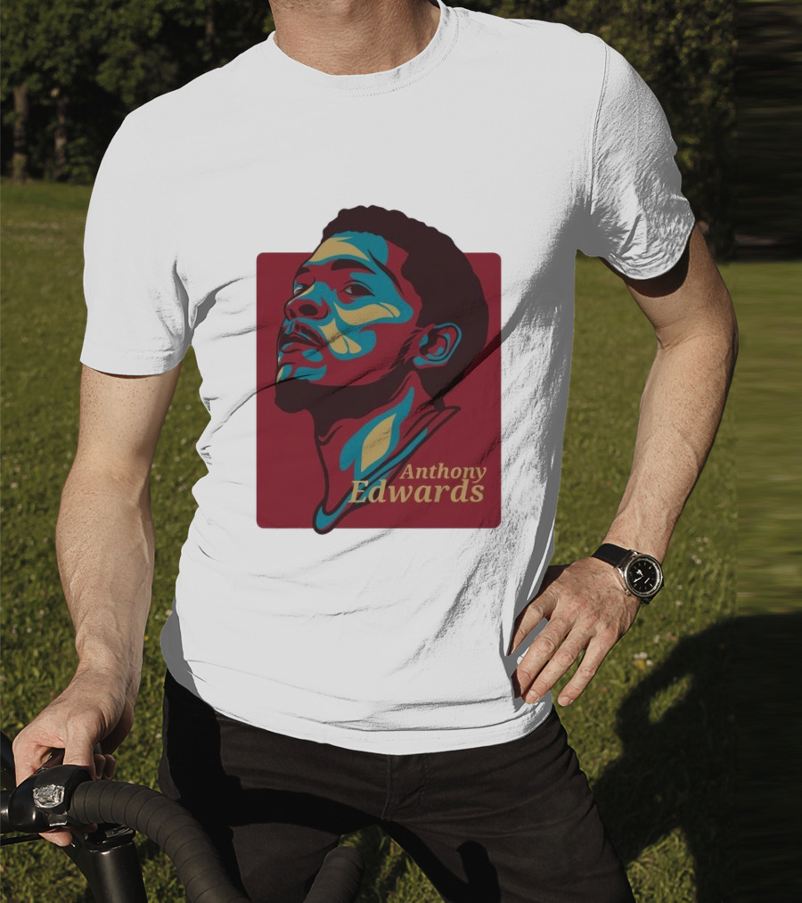 Anthony Edwards NBA Minnesota Timberwolves Basketball Player T-Shirt