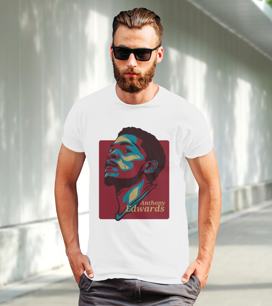 Anthony Edwards NBA Minnesota Timberwolves Basketball Player T-Shirt