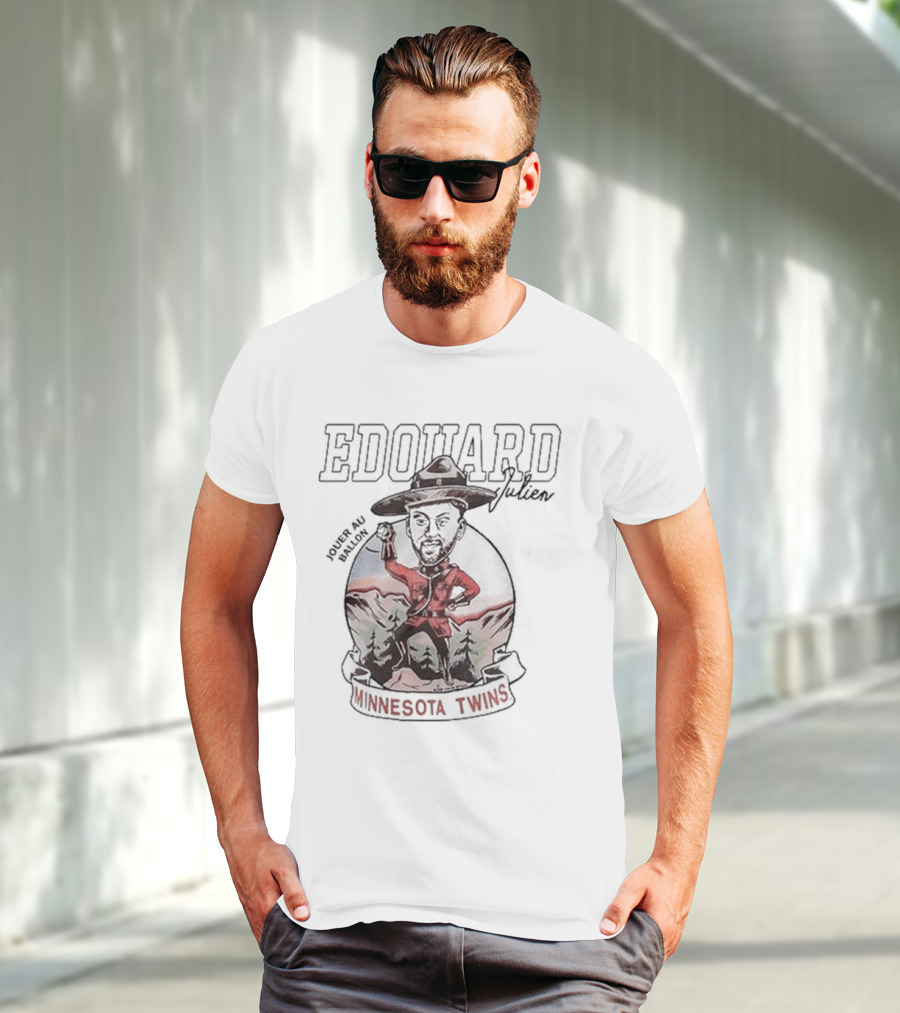 Edouard Julien Jouer Au Ballon Minnesota Twins T-Shirt