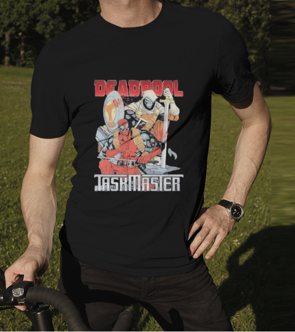 Deadpool Taskmaster Marvel Studio No More Jokes T-Shirt