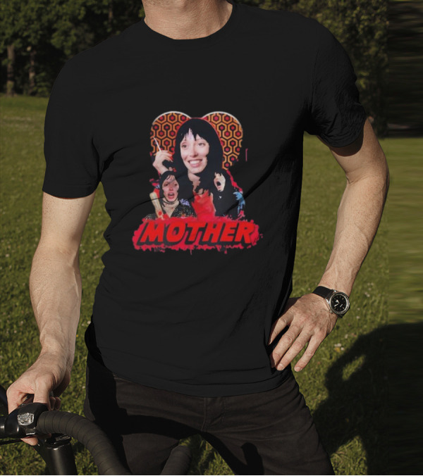 Wendy Torrance Mother Shining Overlook Hotel Pattern Mashup T-Shirt