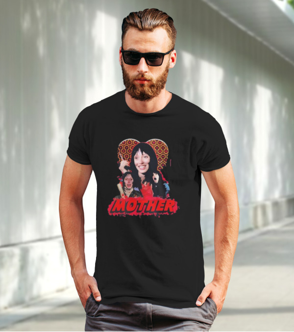 Wendy Torrance Mother Shining Overlook Hotel Pattern Mashup T-Shirt