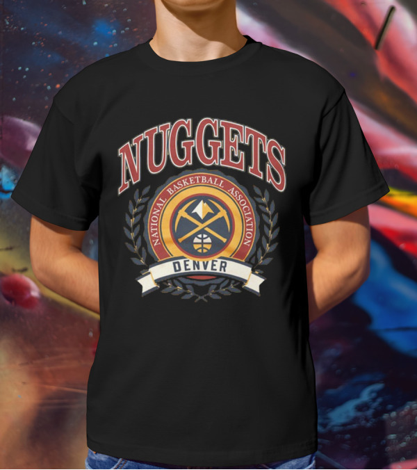 Denver Nuggets National Basketball Association Crest T-Shirt