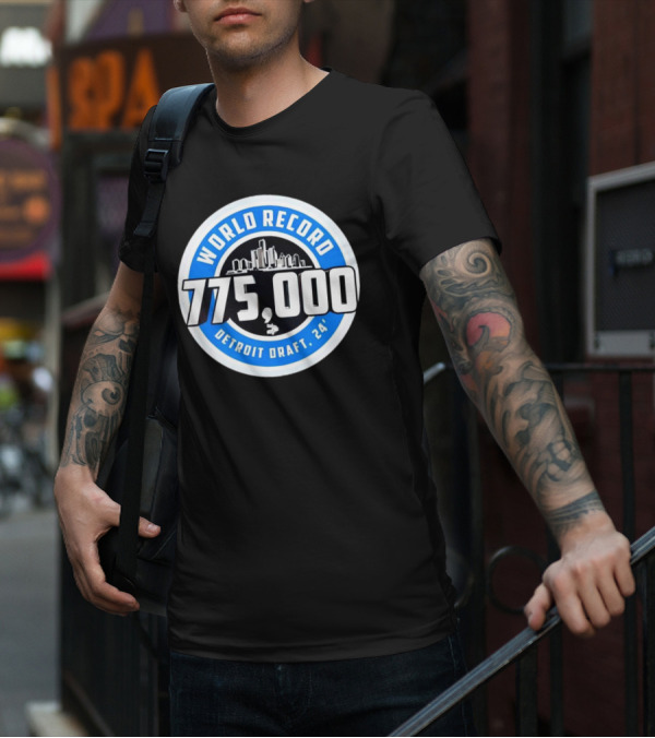 World Record 775000 Detroit Draft 24' T-Shirt