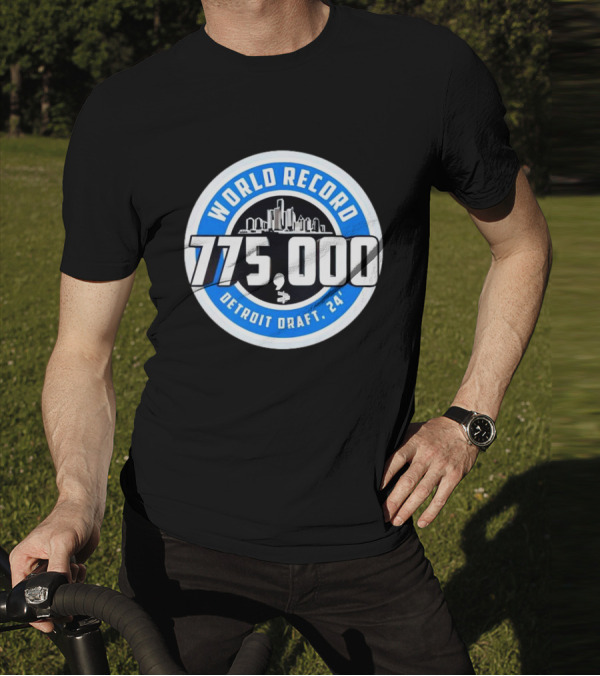 World Record 775000 Detroit Draft 24' T-Shirt