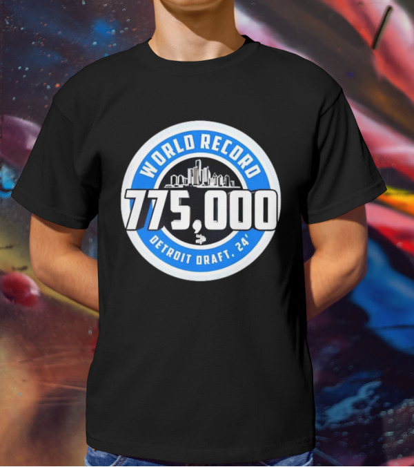 World Record 775000 Detroit Draft 24' T-Shirt