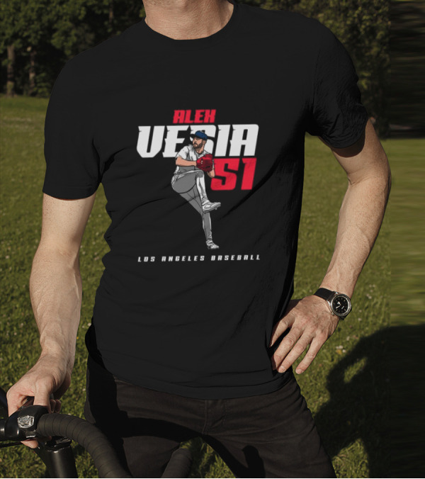 Alex Vesia #51 Los Angeles Baseball Player Dodgers T-Shirt