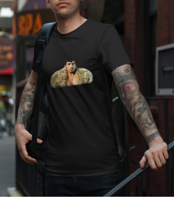 Omar Apollo God Said No Fur Coat T-Shirt