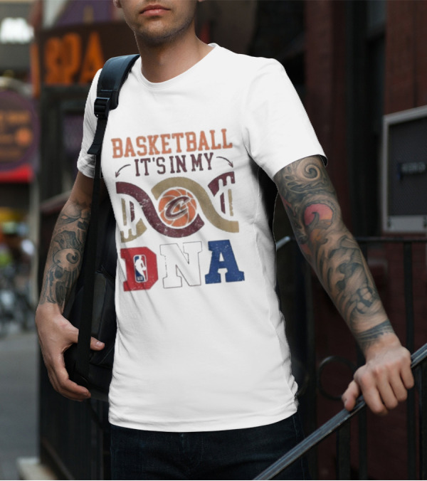 Cleveland Cavaliers Basketball It’s In My DNA NBA T-Shirt