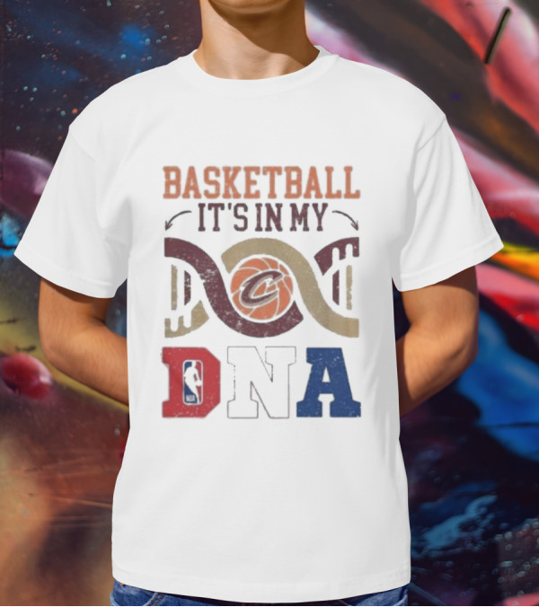 Cleveland Cavaliers Basketball It’s In My DNA NBA T-Shirt