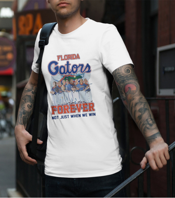 Florida Gators Softball Forever Not Just When We Win T-Shirt
