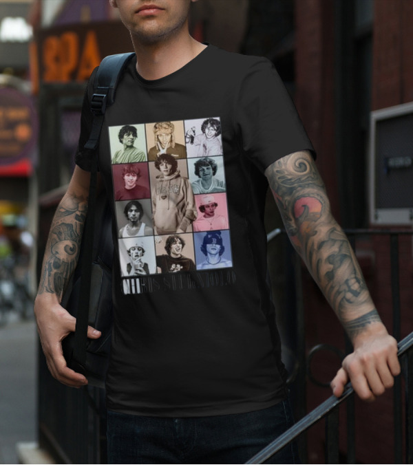 Fuzeprint Chris Sturniolo Multicolor Portrait Grid Collection T-Shirt