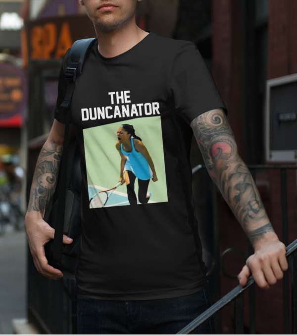 The Duncanator Challengers Zendaya Tashi Duncan Tennis Court Victory T-Shirt