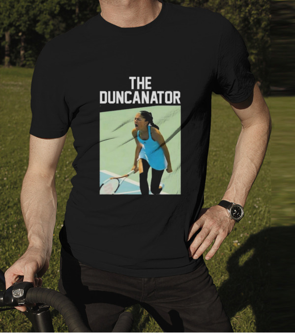 The Duncanator Challengers Zendaya Tashi Duncan Tennis Court Victory T-Shirt
