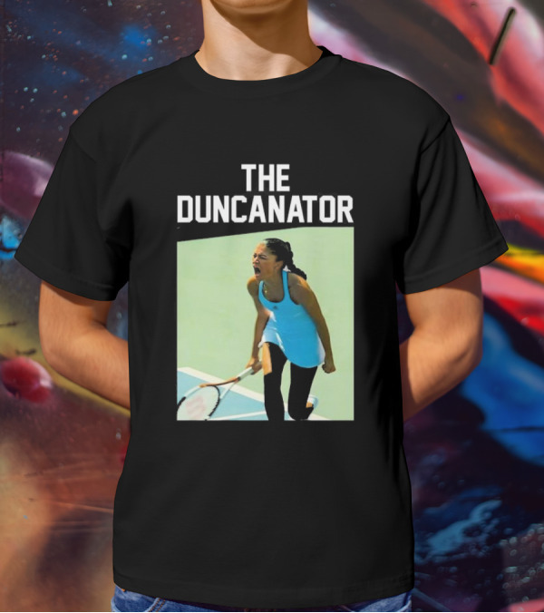 The Duncanator Challengers Zendaya Tashi Duncan Tennis Court Victory T-Shirt