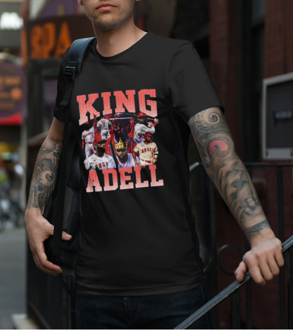 King Adell Angels Baseball Iconic Moments T-Shirt