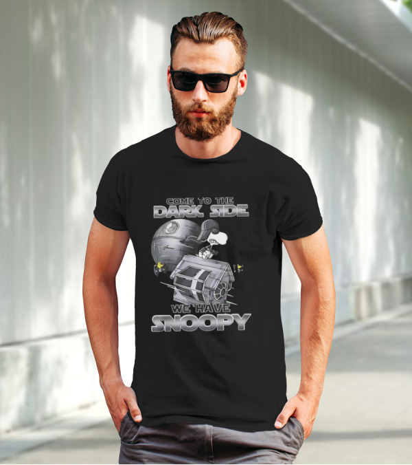 Come To The Dark Side We Have Snoopy Star Wars T-Shirt