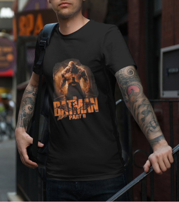 The Batman Part II Gotham City DC Comic Signature Hero T-Shirt