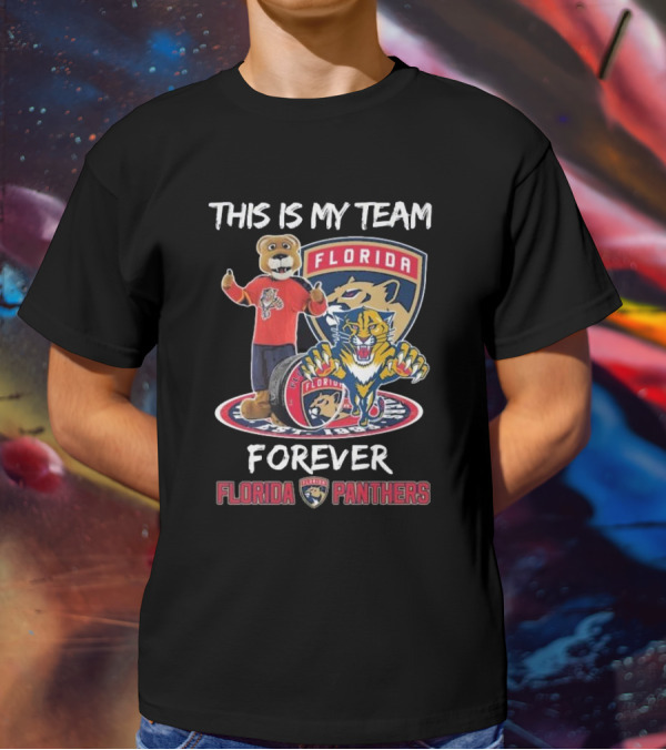 This Is My Team Forever Florida Panthers Mascot T-Shirt