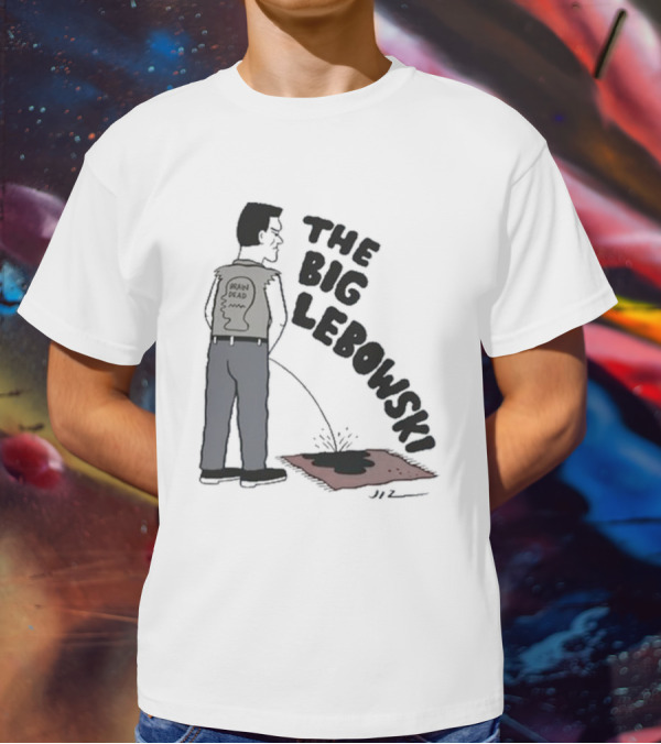 Brain Dead X The Big Lebowski Rug Scene Comic T-Shirt