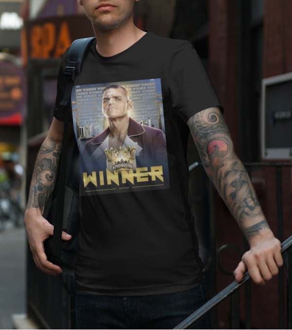 Gunther WWE King And Queen Of The Ring Winner Crown Champion T-Shirt