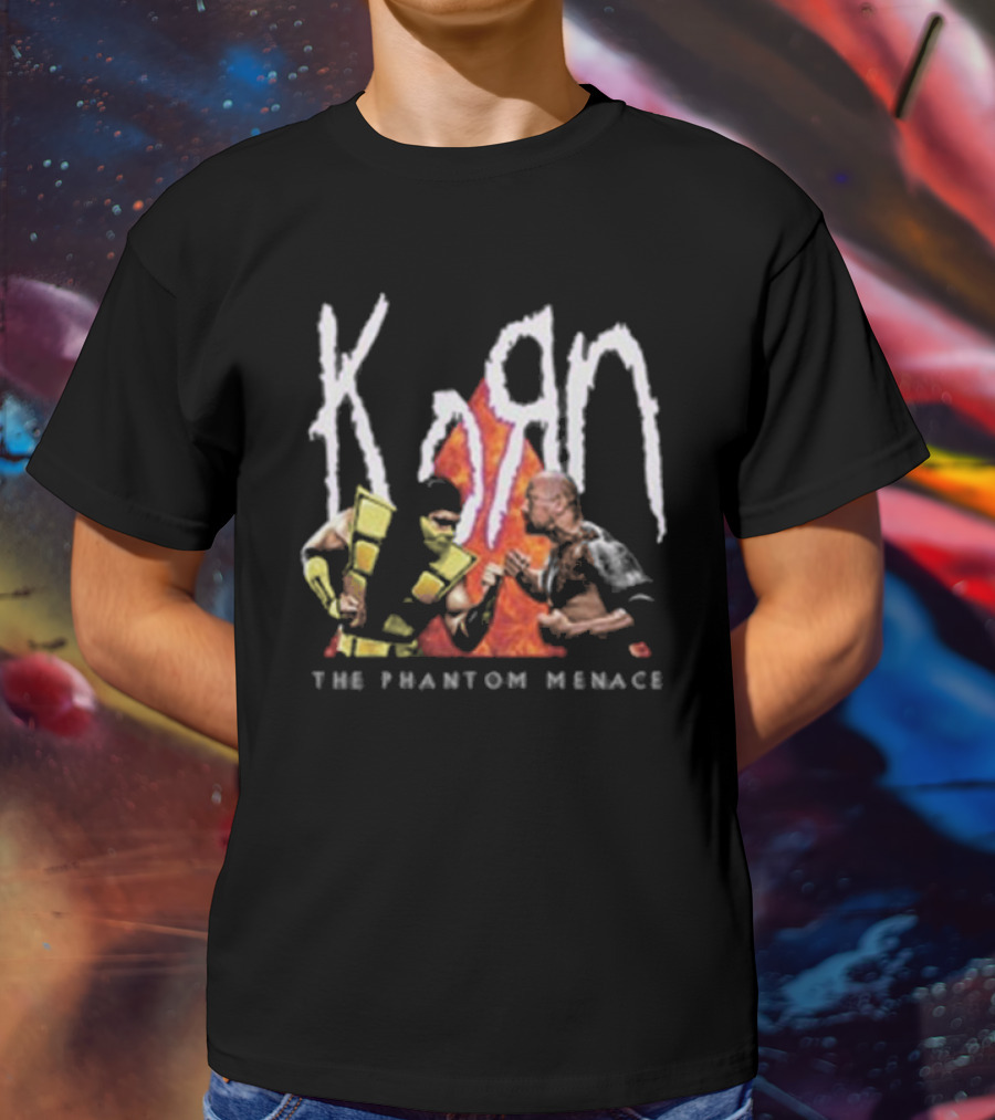 Korn Scorpion The Rock The Phantom Menace T-Shirt