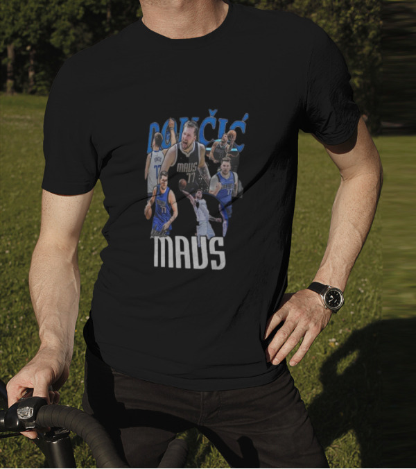 Doncic Mavs Luka Dallas Mavericks Stadium Essentials T-Shirt