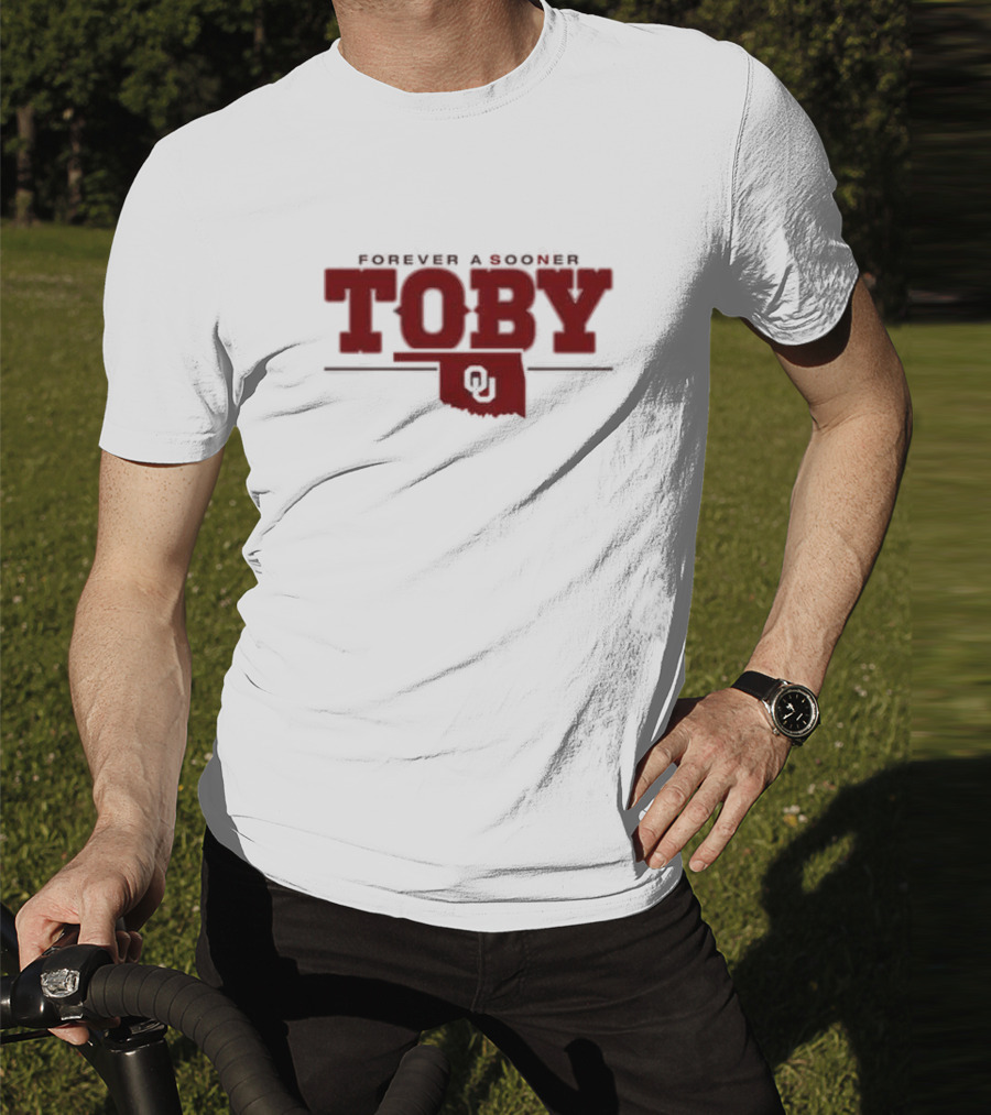 Toby Forever A Sooner Oklahoma Map OU T-Shirt