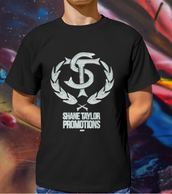 Shane Taylor Promotions ST Logo AEW T-Shirt