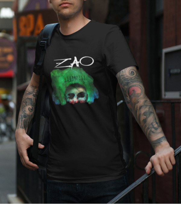 Zao Splinter Mask Green T-Shirt