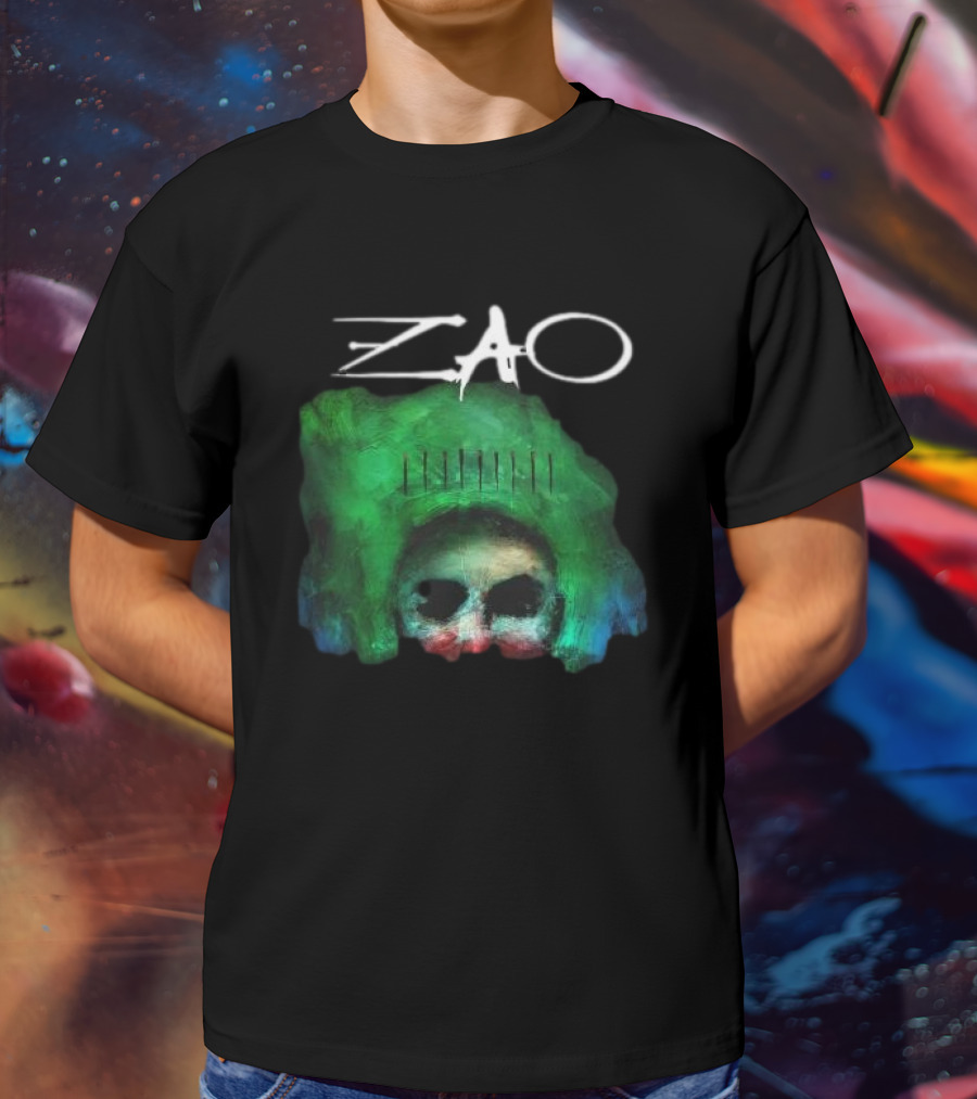 Zao Splinter Mask Green T-Shirt
