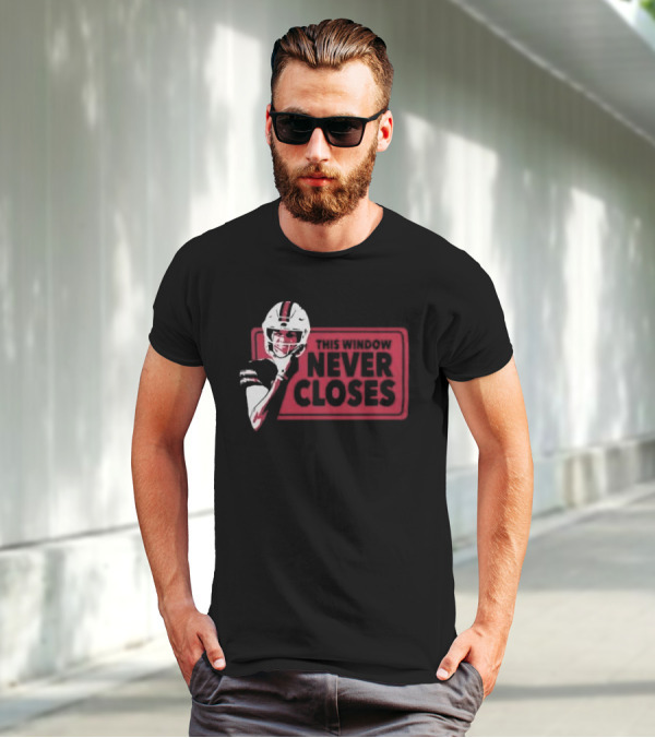 Buffalo Bills This Window Never Closes Football Player T-Shirt