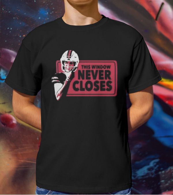 Buffalo Bills This Window Never Closes Football Player T-Shirt