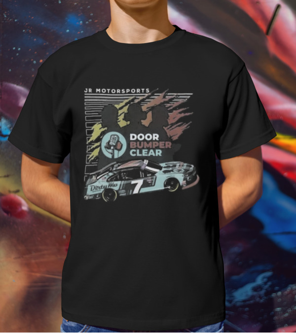 JR Motorsports Door Bumper Clear Dirty Mo Media Paint Scheme Car T-Shirt