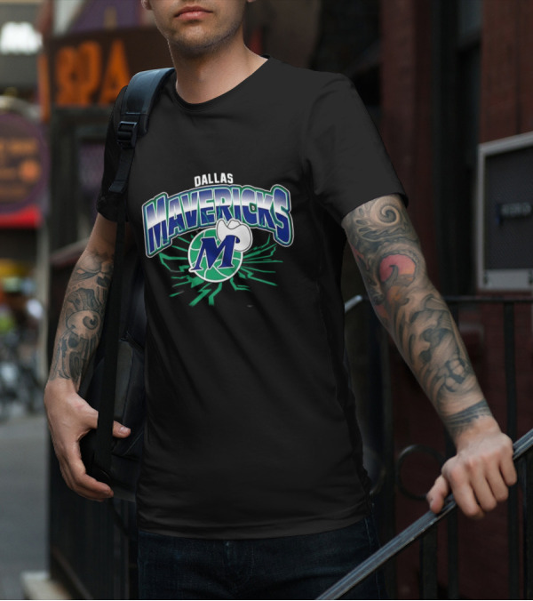 Dallas Mavericks Basketball NBA Playoff T-Shirt