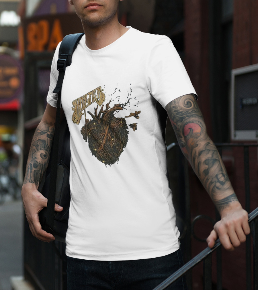 Hozier Heart And Roots Design Noblesville May 28 T-Shirt