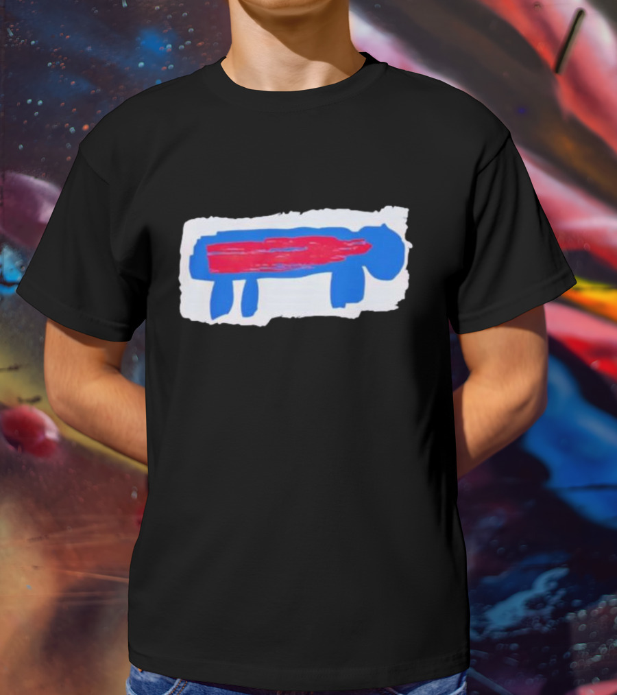 Buffalo Bills I Tried My Best Bold Abstract Buffalo T-Shirt