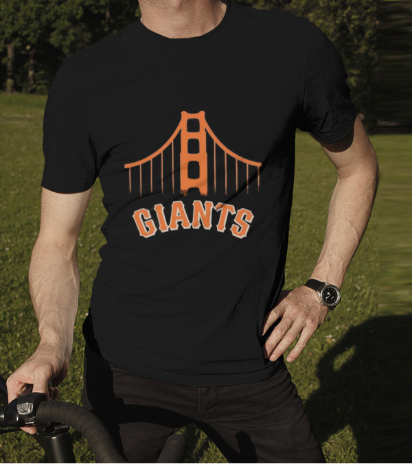 San Francisco Giants MLB Golden Gate Bridge T-Shirt