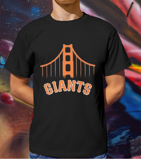 San Francisco Giants MLB Golden Gate Bridge T-Shirt