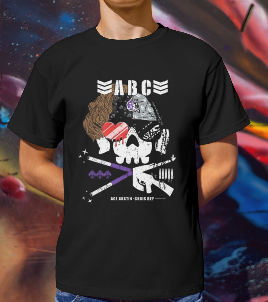 ABC Skull Ace Austin Chris Bey Logo Elements T-Shirt