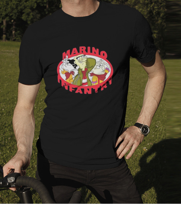 Marino Infantry Ed Edd N Eddy Collaboration Apparel Featuring Iconic Cartoon Characters T-Shirt