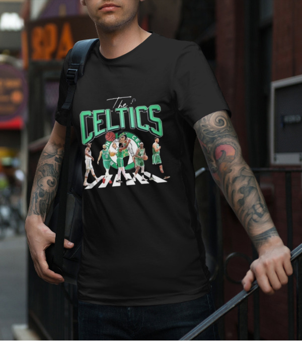 The Celtics Jrue Holiday Jayson Tatum Jaylen Brown Derrick White Al Horford Signatures Team Players T-Shirt